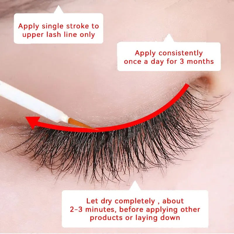 Eyelash Serum Fast Growth Treatment Thicker Lashes