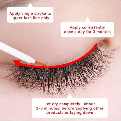 Eyelash Serum Fast Growth Treatment Thicker Lashes